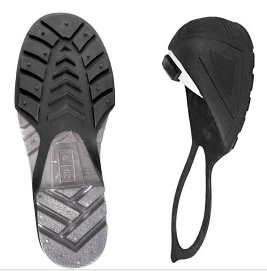 Oshatoes Safety Toe Cap Steel Overshoe With Adjustable Rubber Strap Unisex Non-Slip Sole Csa